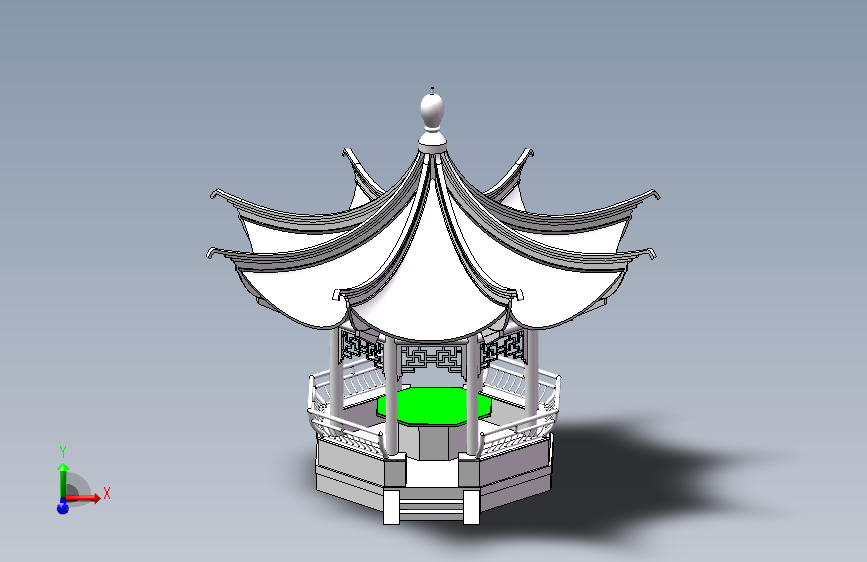 八角凉亭（SW2012