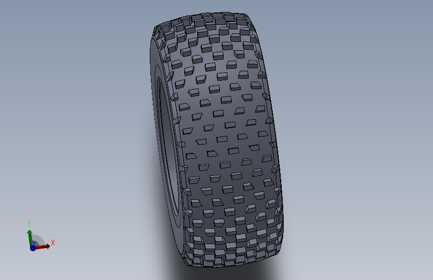 SOLIDWORKS 轮胎3D模型