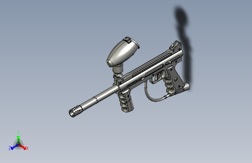 tippmann 98定制枪3D模型