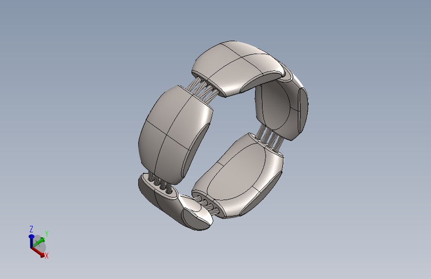 solidworks 钛合金结婚戒子设计图