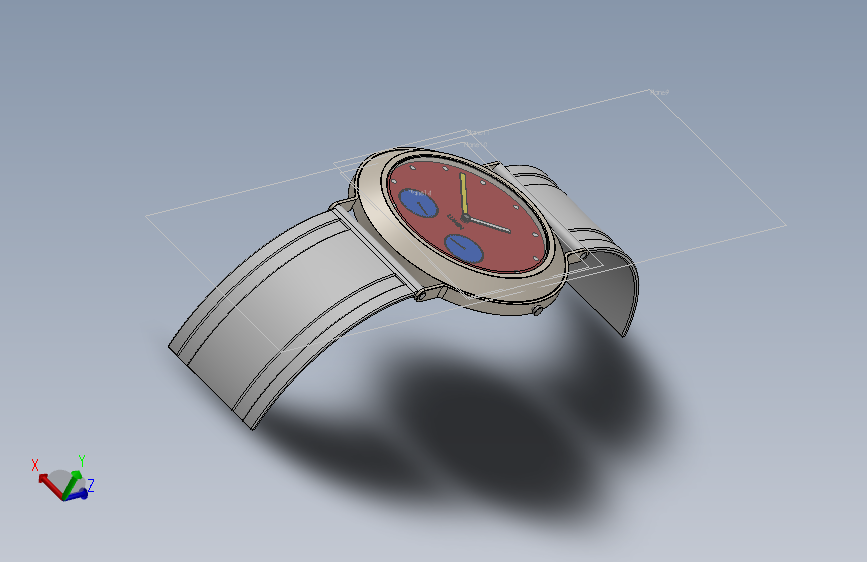 solidworks创意手表设计