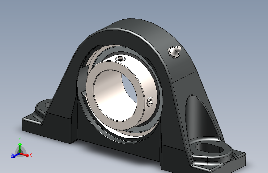 solidworks 铁姆肯公司sa系列轴承座