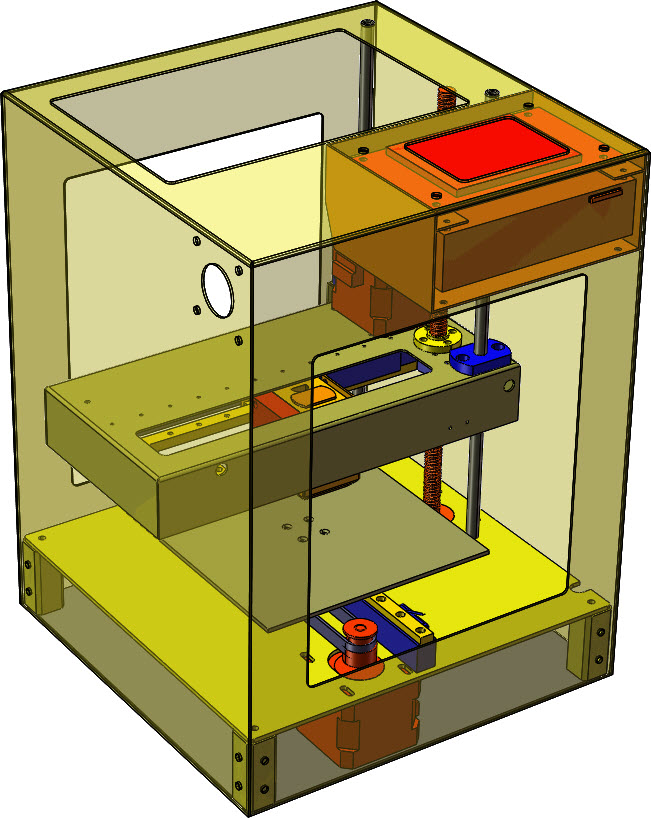桌面级3D打印机