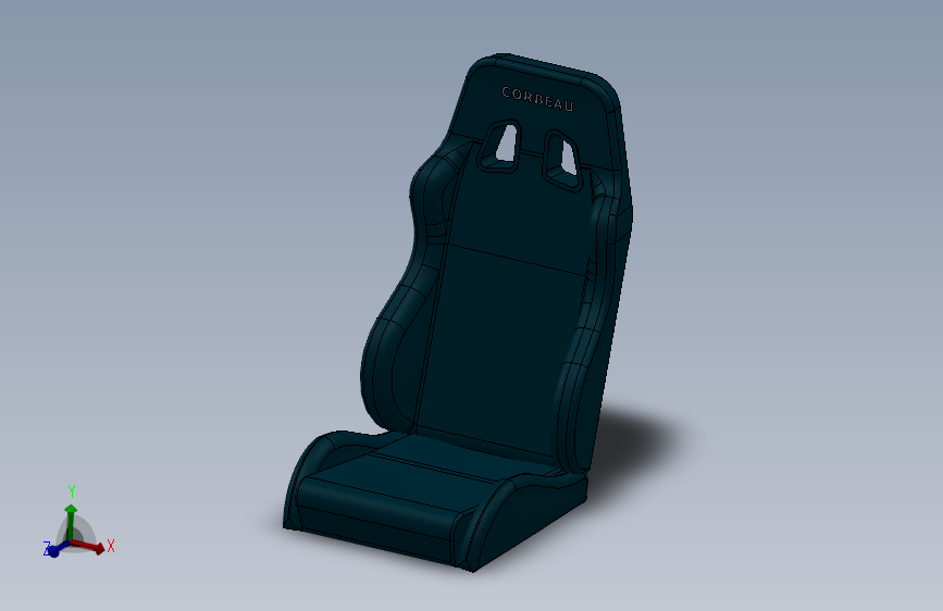 solidworks 柯尔博座位