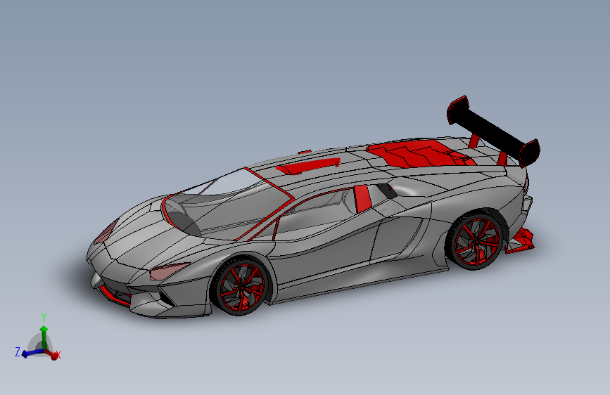 solidworks RS汽车