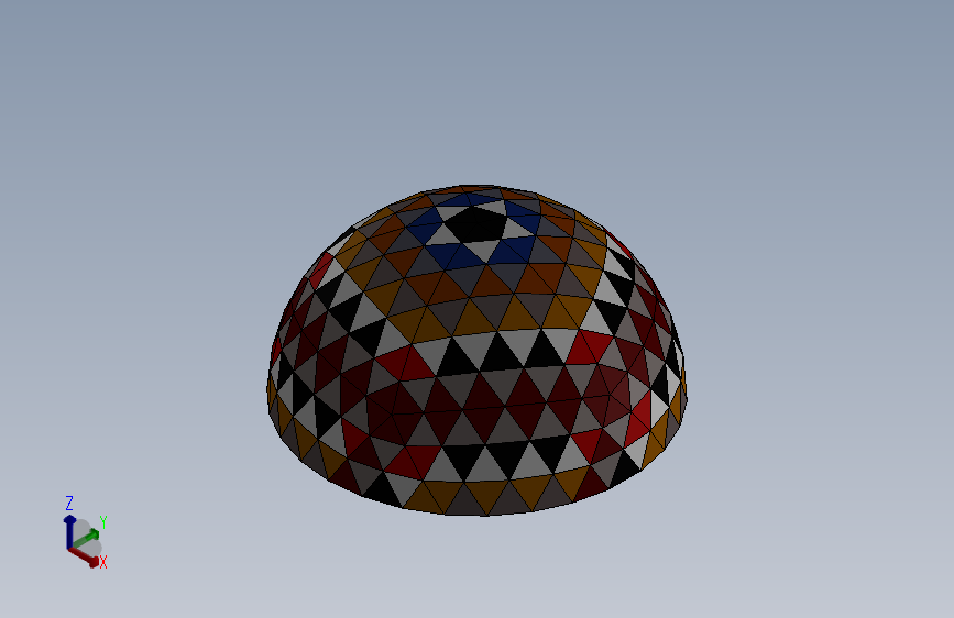 solidworks 圆顶建筑设计