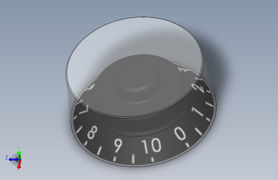 solidworks Gherson吉他旋钮