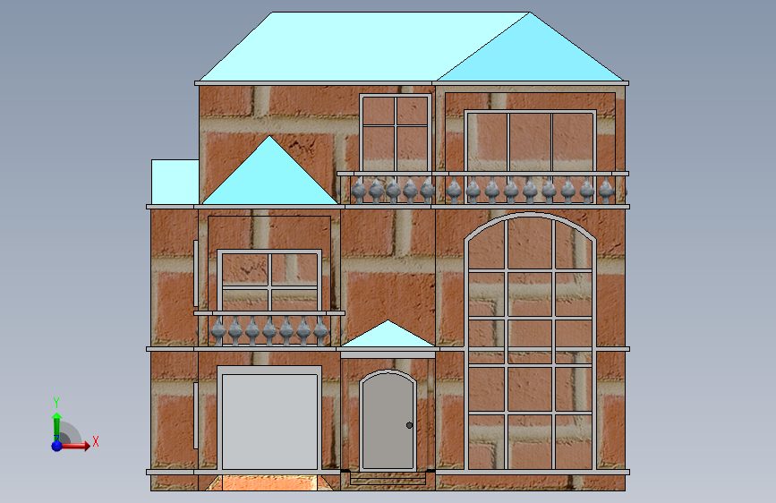 别墅_SOLIDWORKS 2010_模型图纸下载 – 懒石网