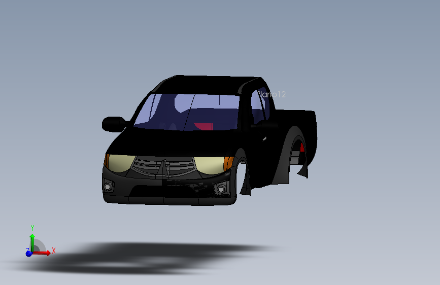 三菱(日本公司)汽车3D模型