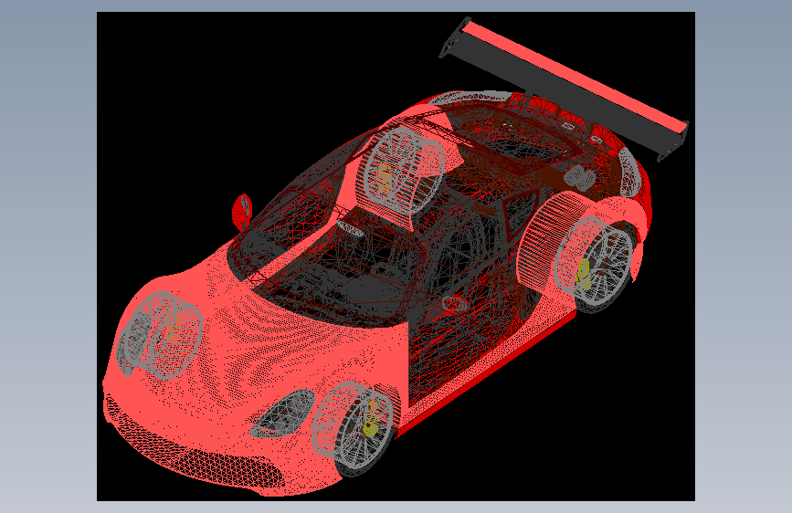 AUTOCAD 保时捷Boxster设计
