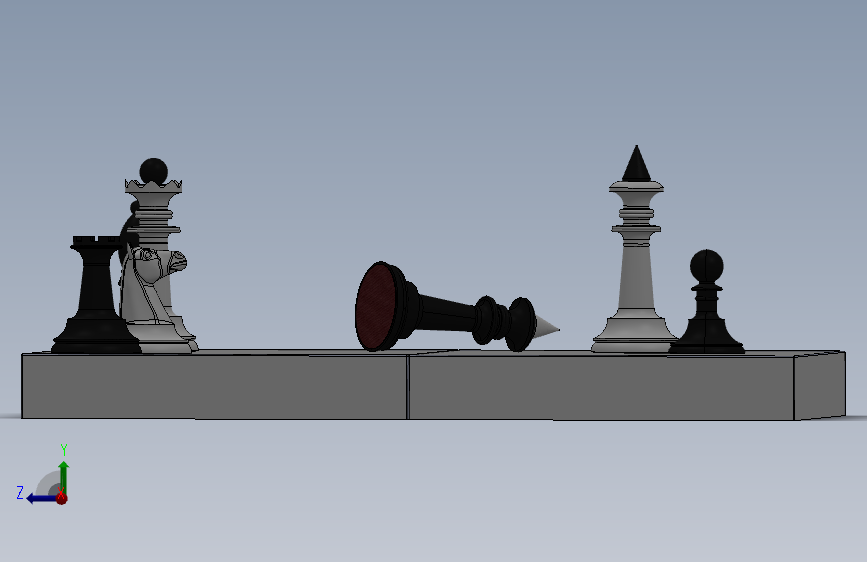 solidworks 国际象棋