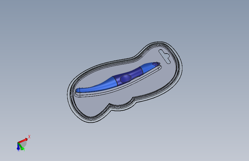 solidworks 笔和吸塑包装