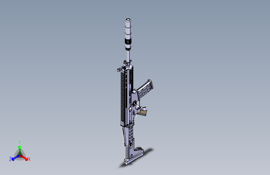 ACR步枪外型建模