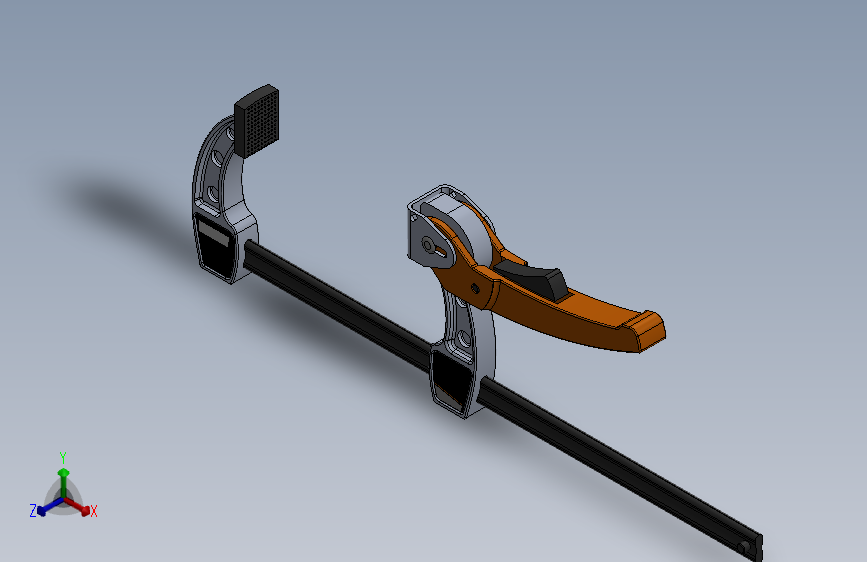 solidworks 约根森- 12英寸齿钳组装