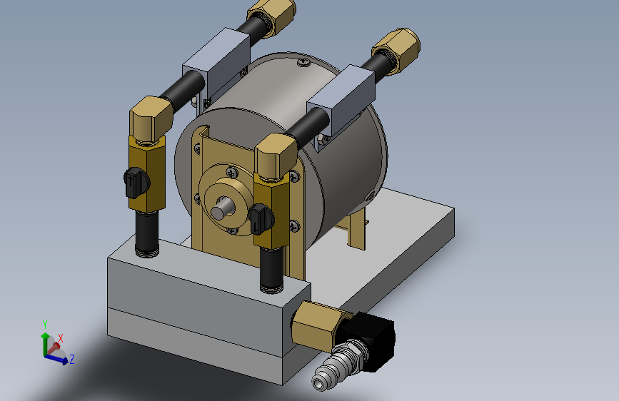 solidworks 特斯拉涡轮机