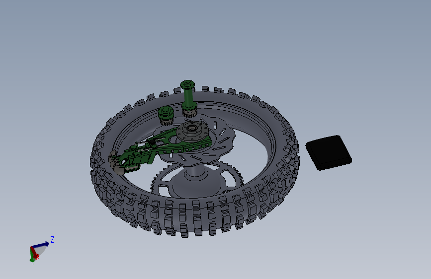 SOLIDWORKS 捕食者爪MK2的轮胎更换工具