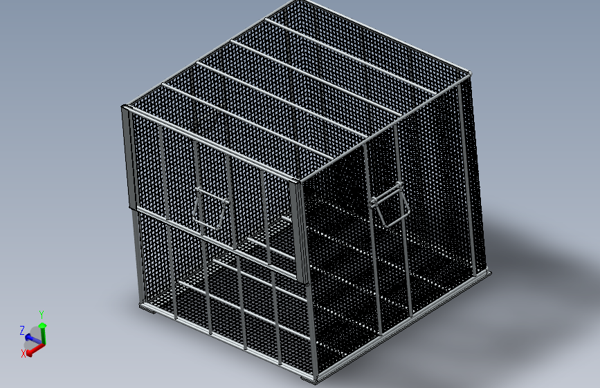 SOLIDWORKS 洗涤篮 主视图