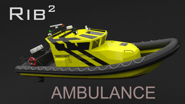 救援RIB高速快艇3D图纸 RHINO设计