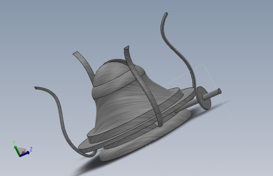 煤油灯3D模型