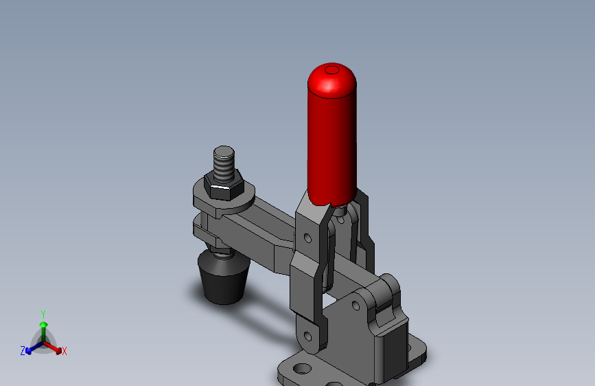 solidworks 高压250U肘节夹
