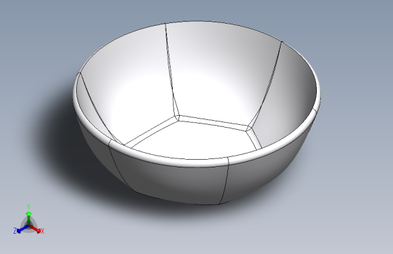 solidworks塑料碗设计