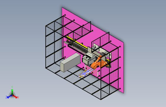钢板坡口自动化打磨项目