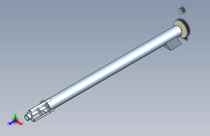 AUTOCAD 螺旋输送机