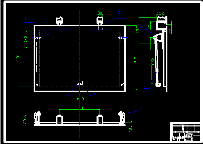 CA6900长途客车乘客门及舱门设计