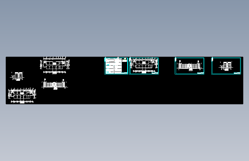 【三层】3264平米框架教学楼毕业设计（计算书、建筑、结构图）