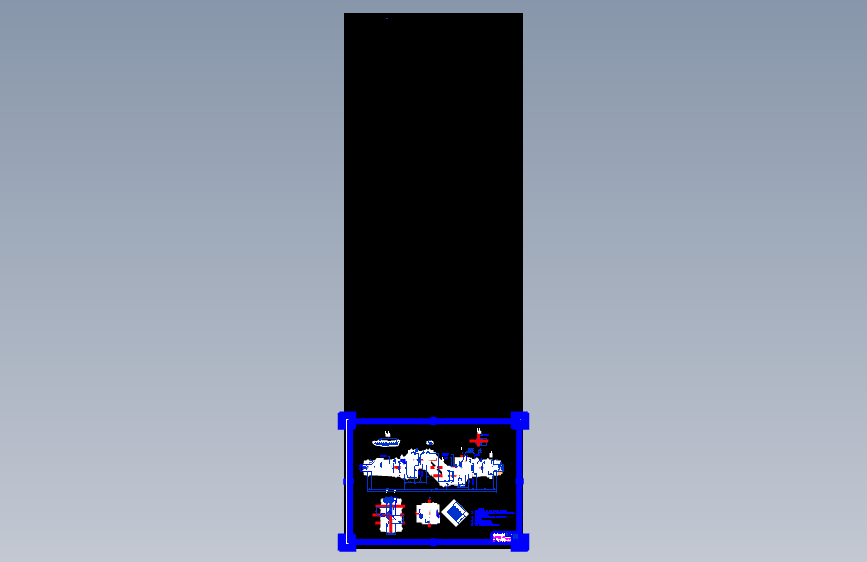 VF6-7空气压缩机曲轴加工工艺及夹具设计 主视图