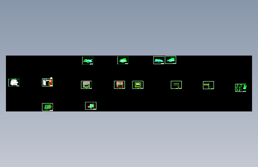 某四层框架图书馆设计建筑图结构图计算书10000平米