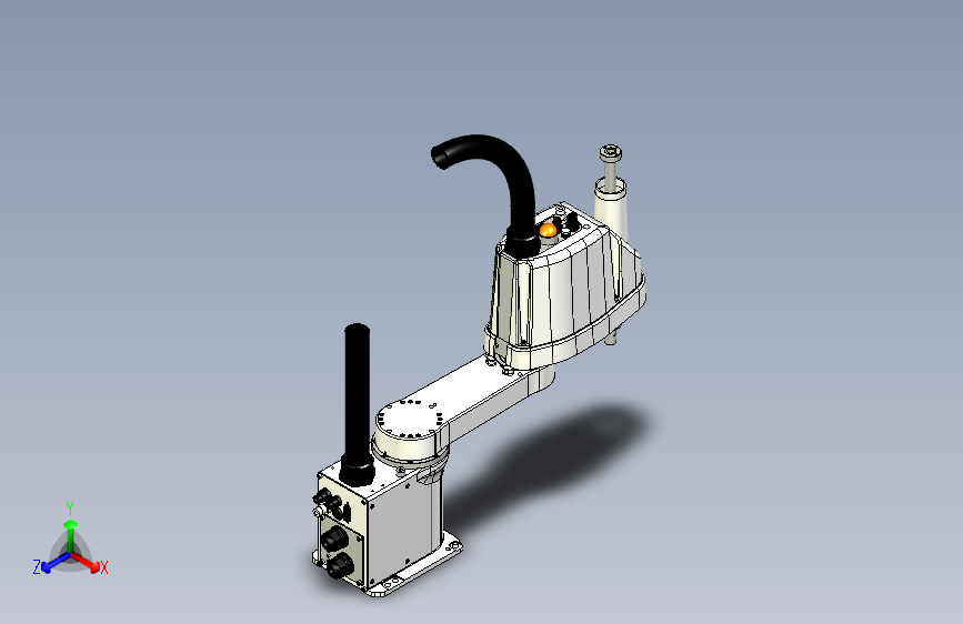LS-Series SCARA Robot机械臂模型3D图纸 x_t格式