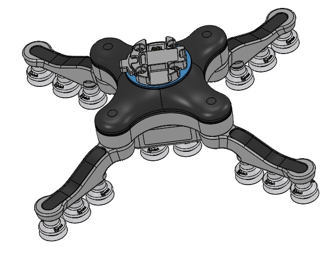 Onrobot VG10真空夹持器真空夹爪3D数模图纸 STEP格式