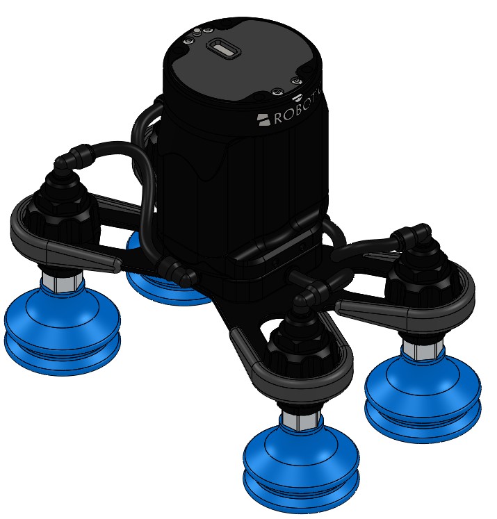 Robotiq EPick Four电动真空夹爪3D数模图纸 STEP格式