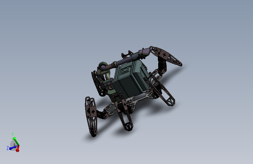 ZDH-JIXS-003 蜘蛛消防员 3D模型