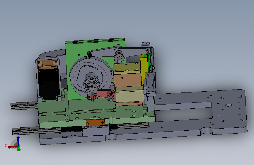 T130 凸轮插装机工装 带动画