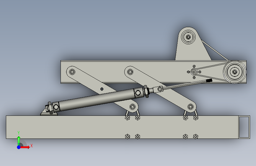 four bar intake伸缩机构3D数模图纸 STEP格式_STEP_模型图纸下载 – 懒石网