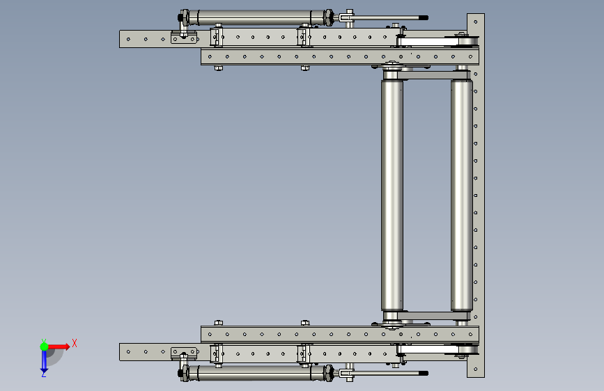 four bar intake伸缩机构3D数模图纸 STEP格式_STEP_模型图纸下载 – 懒石网