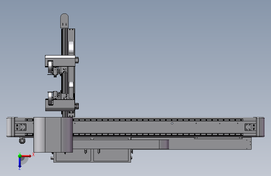 横走式五轴800双臂单节伺服机械手3D图纸 f956 格式_SOLIDWORKS 2015_模型图纸下载 – 懒石网