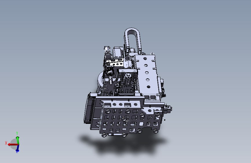 VMC850加工中心光机3D图纸 E004