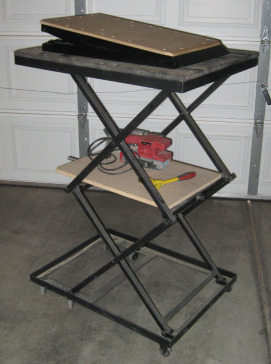 DIY Lift Table自制升降台模型3D图纸 Solidworks设计(1)