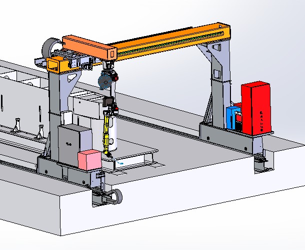 E733 龙门式机器人焊接