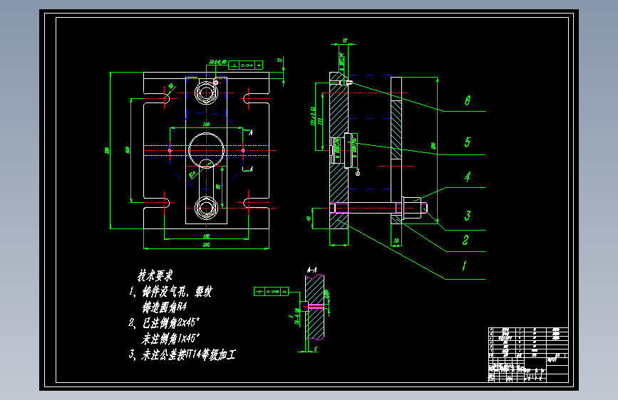 壳体的工艺与工装的设计(论文+图纸)