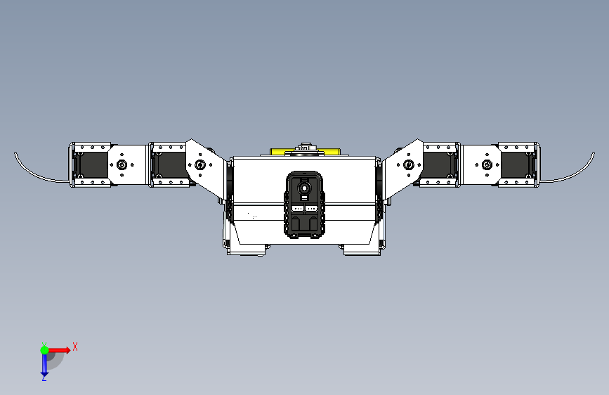 scrapped robosavvy人形机器人结构3D图纸 IGS格式