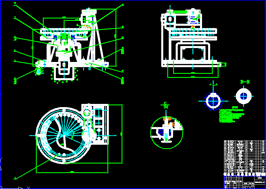 拖拉机拨叉铣专机设计