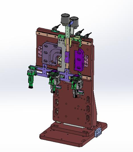 移载凸轮机械手移载机构3D数模图纸 Solidworks设计 附STEP