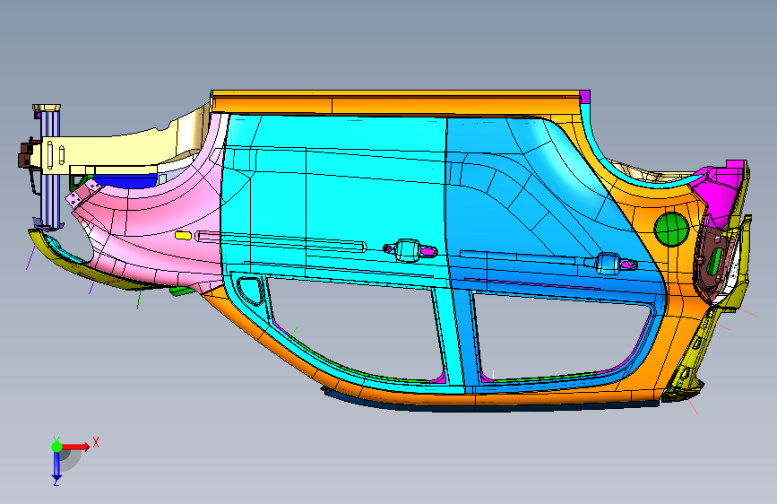 丽驰新能源汽车白车身钣金系统