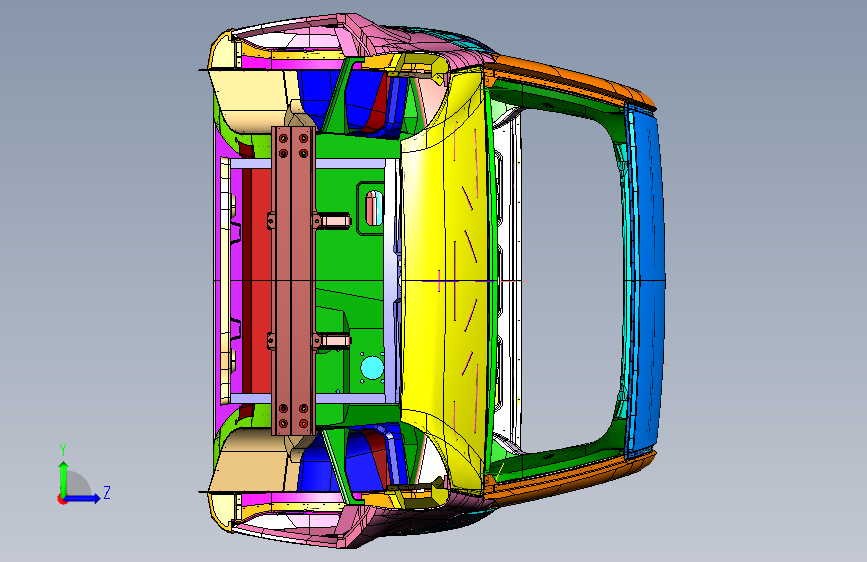 丽驰新能源汽车白车身钣金系统
