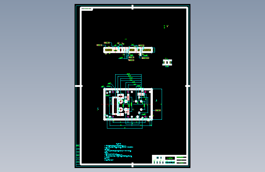 毕业设计---弯曲、翻孔级进模设计