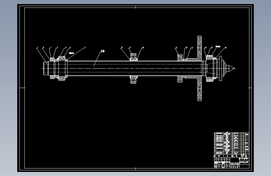 03-4、车床主轴箱课程设计